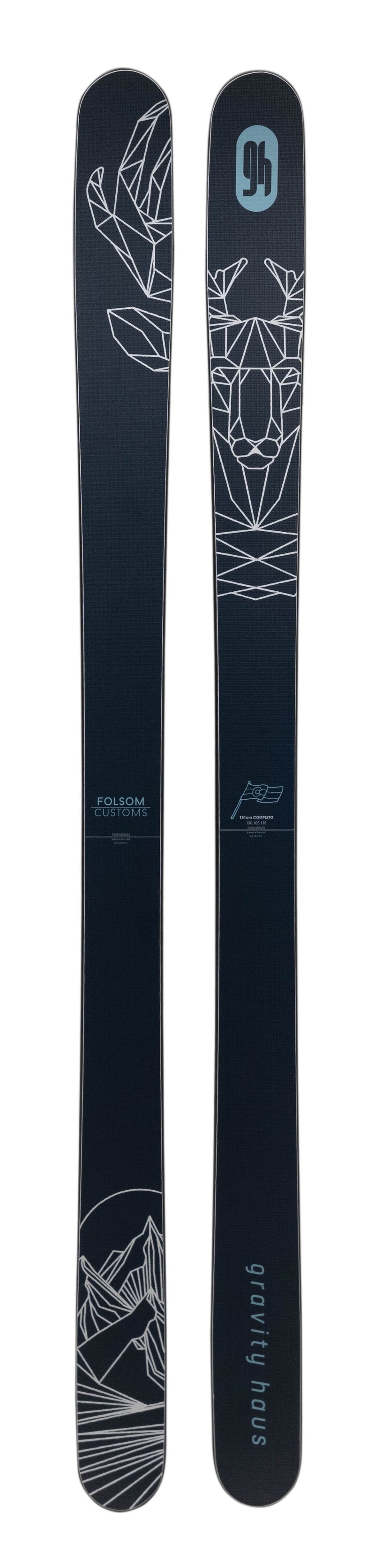 181cm Folsom Completo Skis GH Custom Design